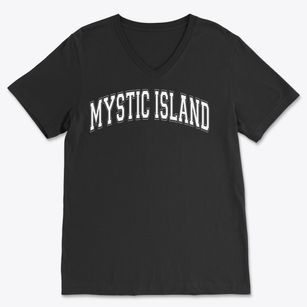 Mystic Island New Jersey Varsity Soft Lightweight V-Neck