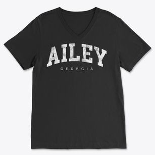 Ailey Georgia Urban Vibe Soft Lightweight V-Neck