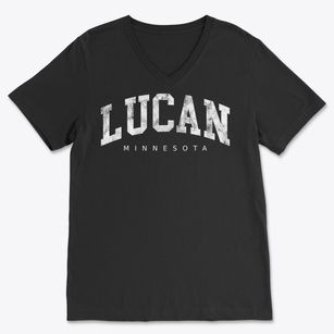 Lucan Minnesota Urban Vibe Soft Lightweight V-Neck