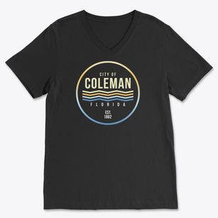 Coleman Florida Color Fade Soft Lightweight V-Neck