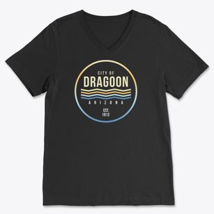 Dragoon Arizona Color Fade Soft Lightweight V-Neck
