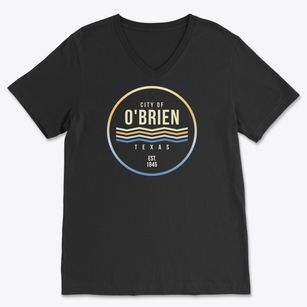 O'brien Texas Color Fade Soft Lightweight V-Neck