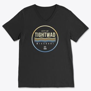 Tightwad Missouri Color Fade Soft Lightweight V-Neck