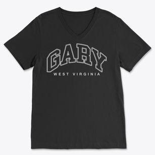 Gary West Virginia Inline Soft Lightweight V-Neck