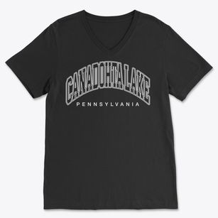 Canadohta Lake Pennsylvania Inline Soft Lightweight V-Neck