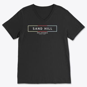 Sand Hill Oklahoma Artbox Soft Lightweight V-Neck