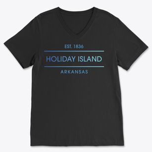 Holiday Island Arkansas Horizon Soft Lightweight V-Neck