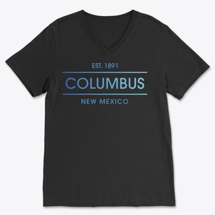 Columbus New Mexico Horizon Soft Lightweight V-Neck