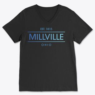Millville Ohio Horizon Soft Lightweight V-Neck