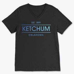 Ketchum Oklahoma Horizon Soft Lightweight V-Neck