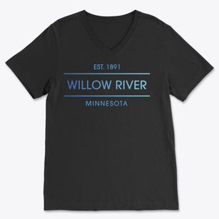 Willow River Minnesota Horizon Soft Lightweight V-Neck