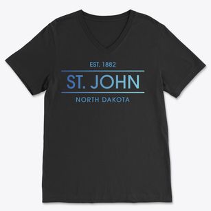 St. John North Dakota Horizon Soft Lightweight V-Neck