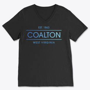 Coalton West Virginia Horizon Soft Lightweight V-Neck