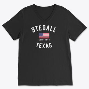 Stegall Texas Patriot Soft Lightweight V-Neck