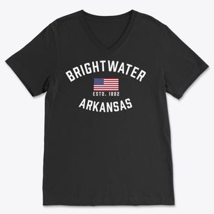 Brightwater Arkansas Patriot Soft Lightweight V-Neck