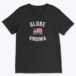Globe Virginia Patriot Soft Lightweight V-Neck