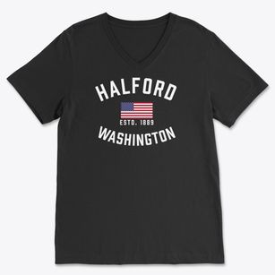 Halford Washington Patriot Soft Lightweight V-Neck