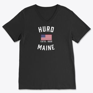 Hurd Maine Patriot Soft Lightweight V-Neck