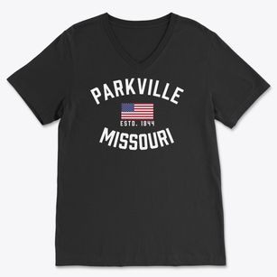 Parkville Missouri Patriot Soft Lightweight V-Neck
