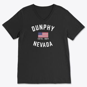 Dunphy Nevada Patriot Soft Lightweight V-Neck