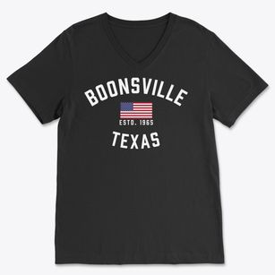 Boonsville Texas Patriot Soft Lightweight V-Neck