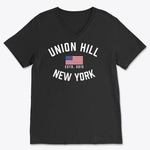 Union Hill New York Patriot Soft Lightweight V-Neck