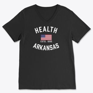 Health Arkansas Patriot Soft Lightweight V-Neck