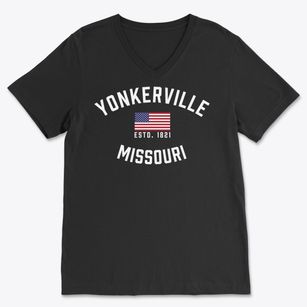 Yonkerville Missouri Patriot Soft Lightweight V-Neck