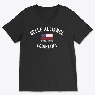 Belle Alliance Louisiana Patriot Soft Lightweight V-Neck