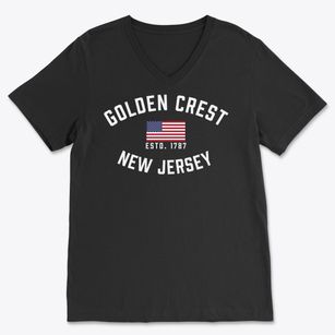 Golden Crest New Jersey Patriot Soft Lightweight V-Neck