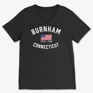 Burnham Connecticut Patriot Soft Lightweight V-Neck