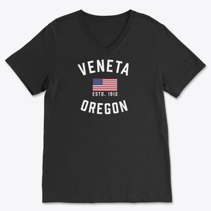 Veneta Oregon Patriot Soft Lightweight V-Neck
