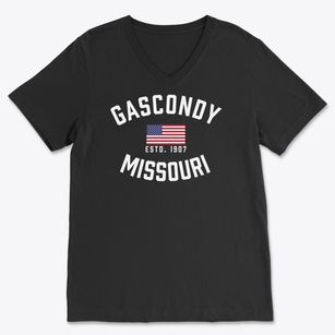 Gascondy Missouri Patriot Soft Lightweight V-Neck