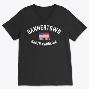 Bannertown North Carolina Patriot Soft Lightweight V-Neck