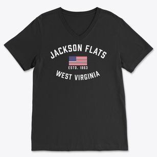 Jackson Flats West Virginia Patriot Soft Lightweight V-Neck