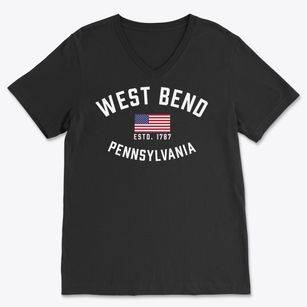 West Bend Pennsylvania Patriot Soft Lightweight V-Neck