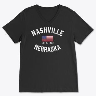 Nashville Nebraska Patriot Soft Lightweight V-Neck