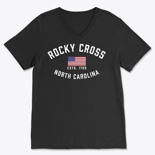 Rocky Cross North Carolina Patriot Soft Lightweight V-Neck
