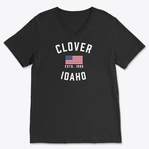 Clover Idaho Patriot Soft Lightweight V-Neck