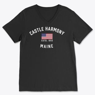 Castle Harmony Maine Patriot Soft Lightweight V-Neck