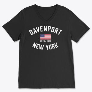 Davenport New York Patriot Soft Lightweight V-Neck