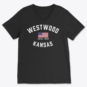 Westwood Kansas Patriot Soft Lightweight V-Neck