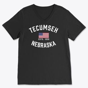 Tecumseh Nebraska Patriot Soft Lightweight V-Neck