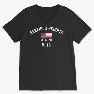 Garfield Heights Ohio Patriot Soft Lightweight V-Neck