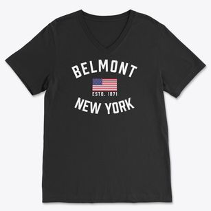 Belmont New York Patriot Soft Lightweight V-Neck