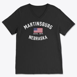 Martinsburg Nebraska Patriot Soft Lightweight V-Neck