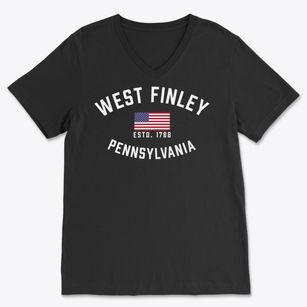 West Finley Pennsylvania Patriot Soft Lightweight V-Neck