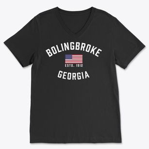 Bolingbroke Georgia Patriot Soft Lightweight V-Neck