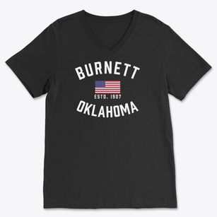 Burnett Oklahoma Patriot Soft Lightweight V-Neck