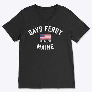 Days Ferry Maine Patriot Soft Lightweight V-Neck